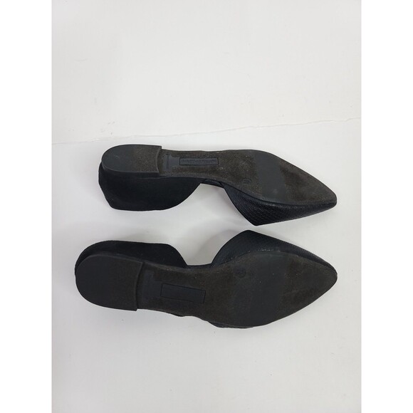 Christian Siriano Flats Womens Size 7.5 Black Slip On Shoes - Picture 3 of 10